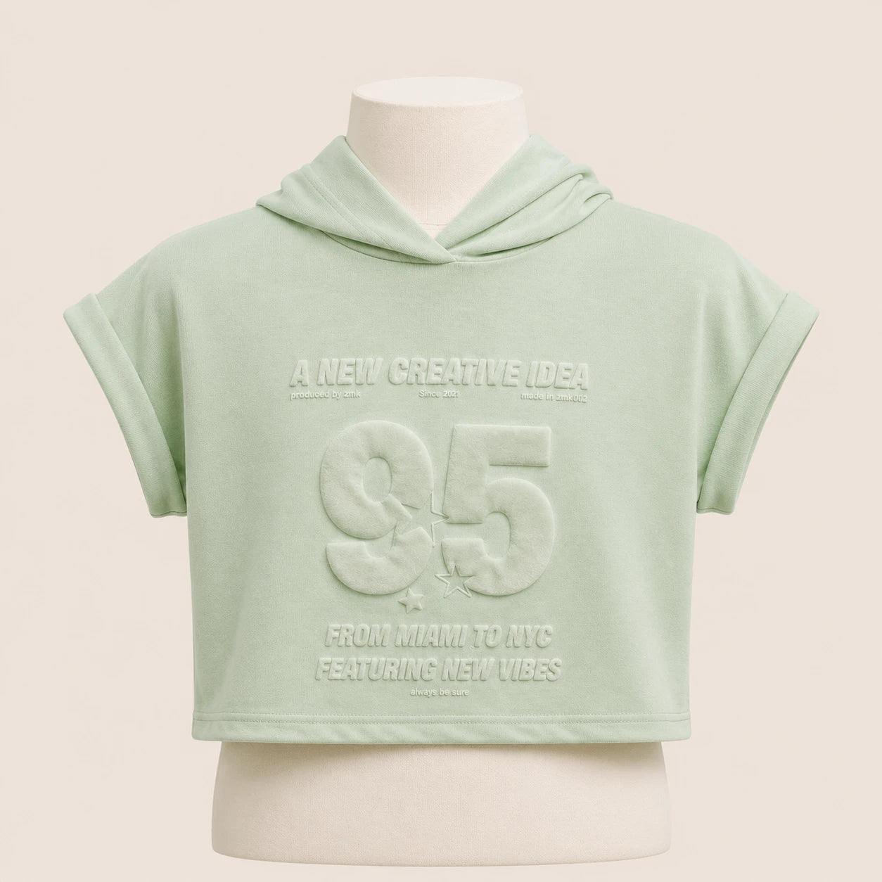 Girls 95 Graphic Hooded T-Shirt