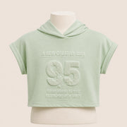 Girls 95 Graphic Hooded T-Shirt