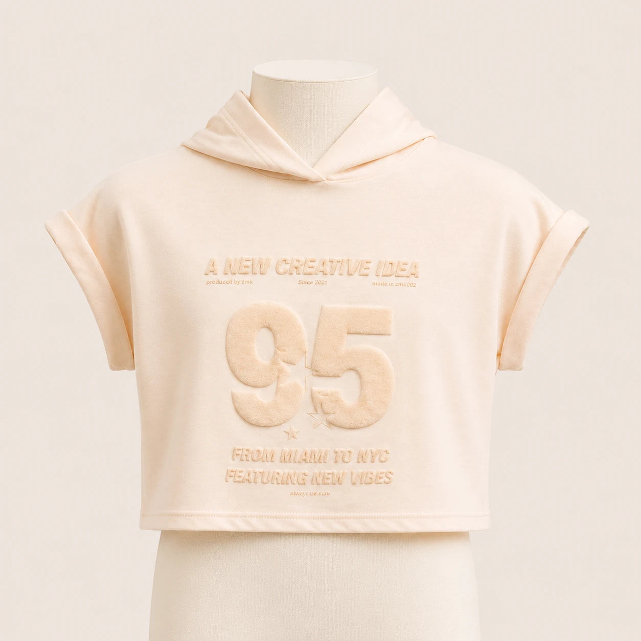 Girls 95 Graphic Hooded T-Shirt