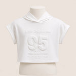 Load image into Gallery viewer, Girls 95 Graphic Hooded T-Shirt