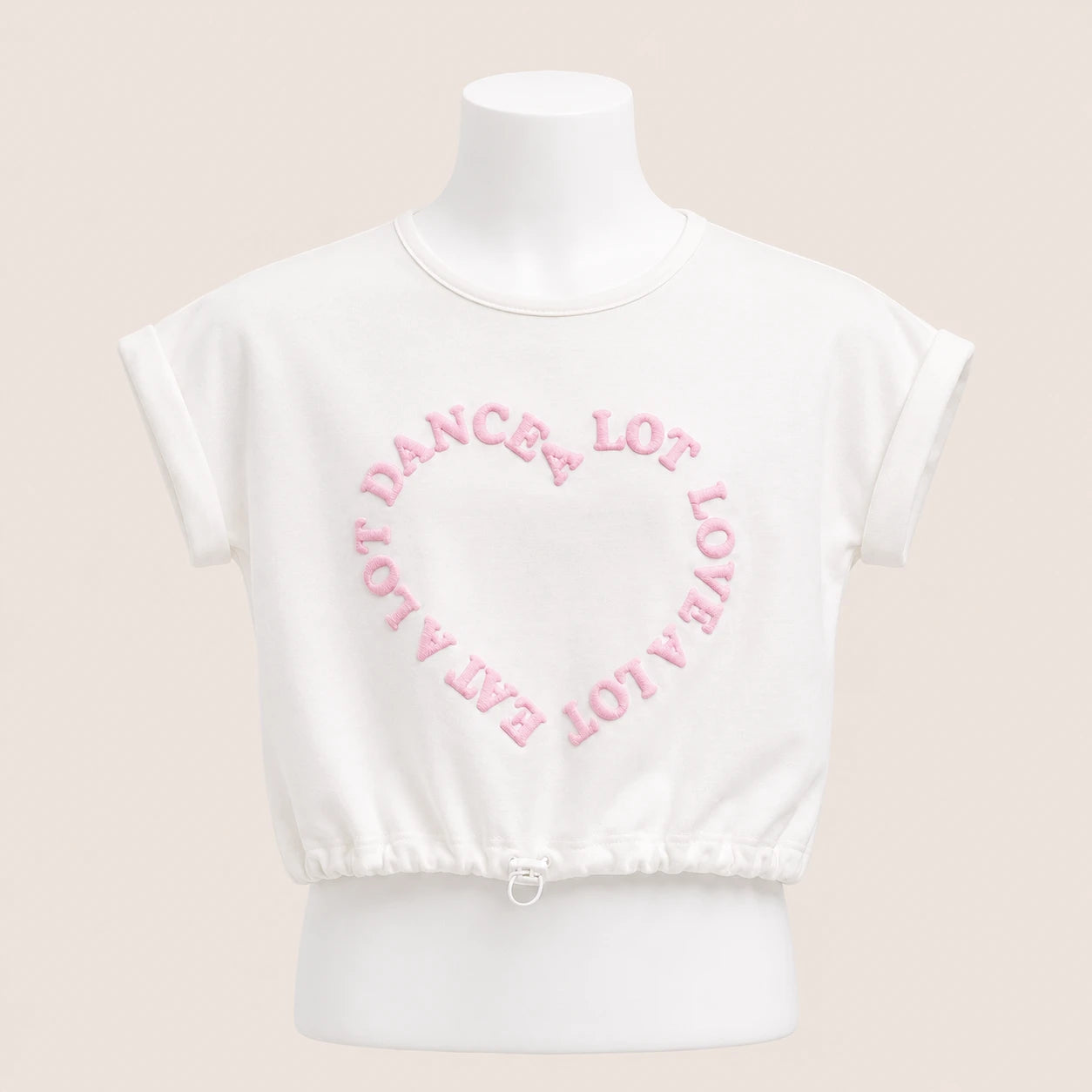 Girls Heart Graphic T-Shirt