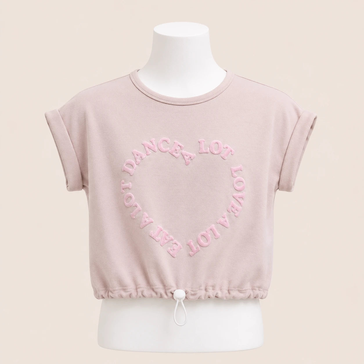 Girls Heart Graphic T-Shirt