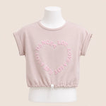 Load image into Gallery viewer, Girls Heart Graphic T-Shirt