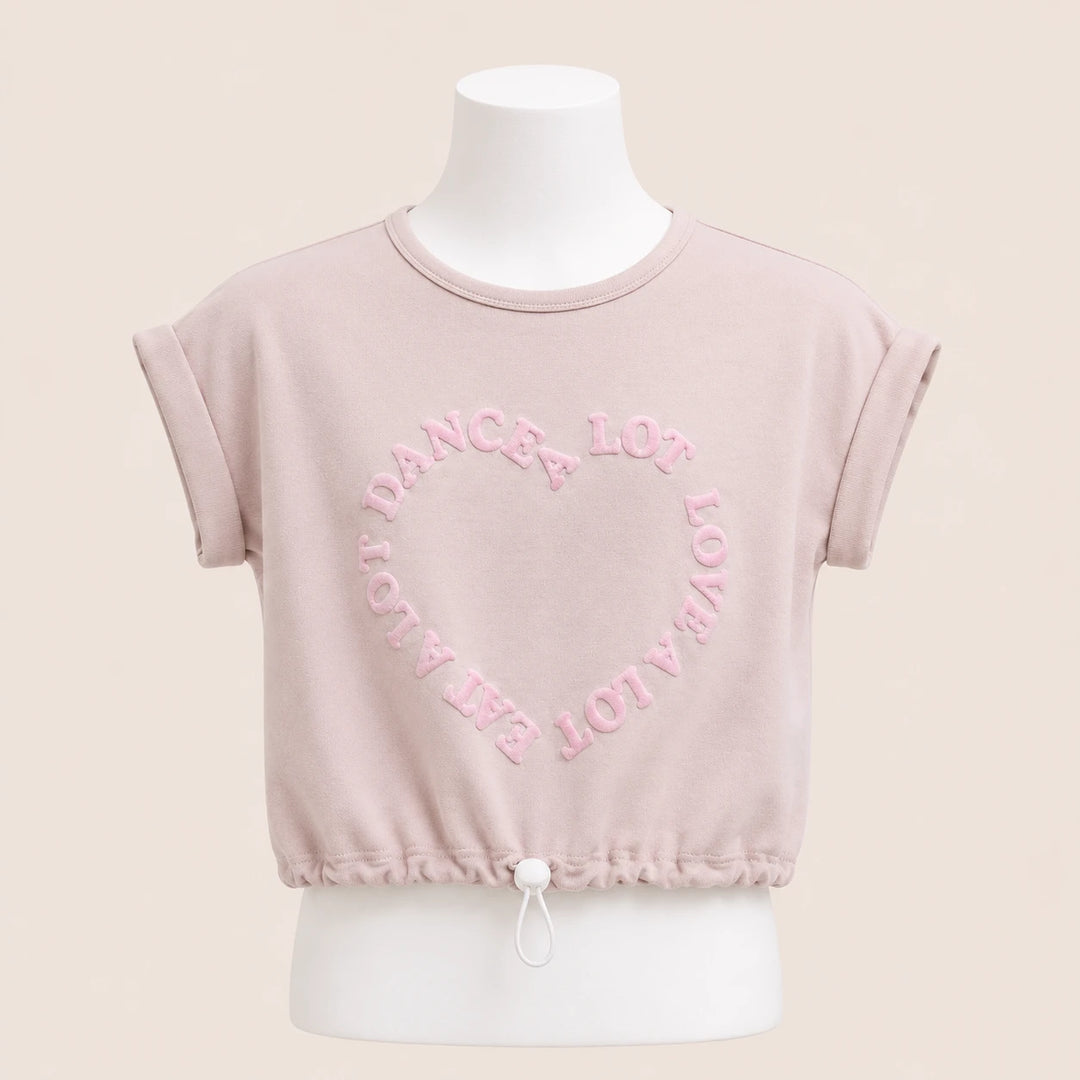 Girls Heart Graphic T-Shirt