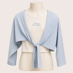 Load image into Gallery viewer, Girls Open Front Jacket &amp; Printed Crop Top Twin