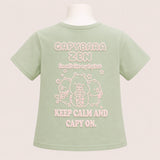 Girls Graphic T-Shirt & Wide Leg Pants Set
