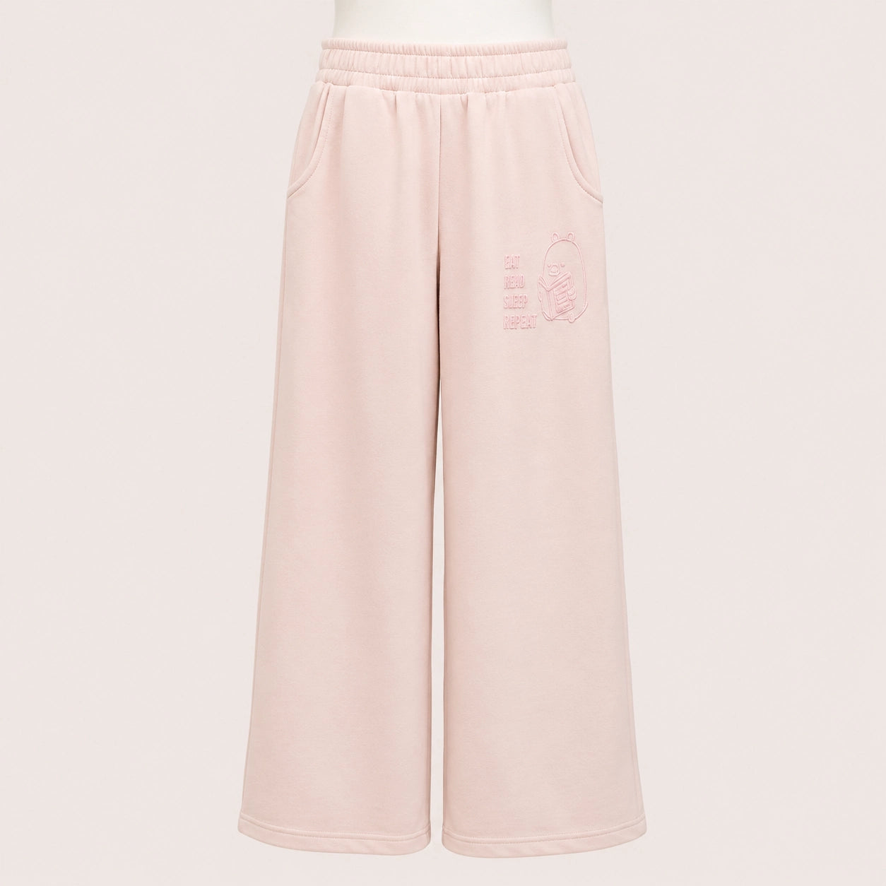 Girls Graphic T-Shirt & Wide Leg Pants Set