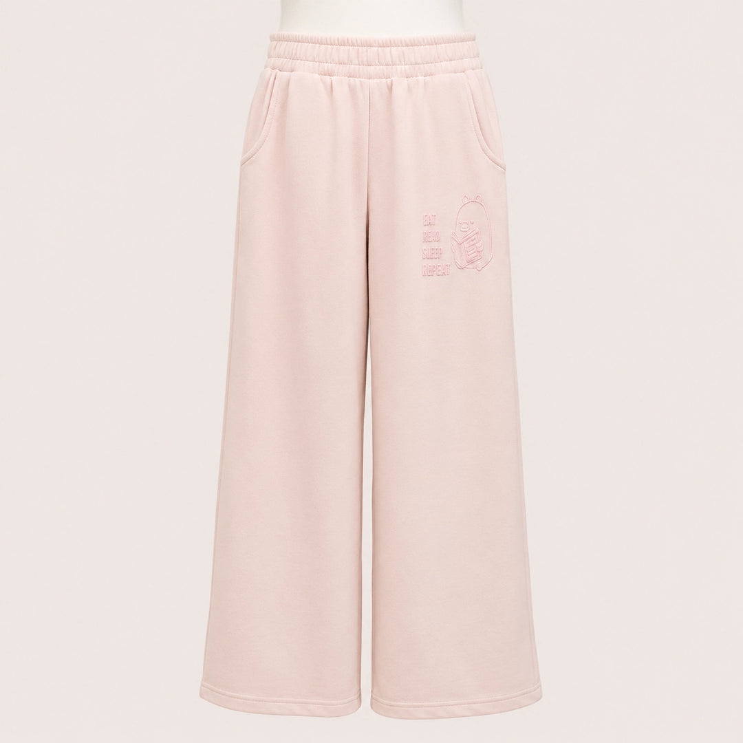 Girls Graphic T-Shirt & Wide Leg Pants Set