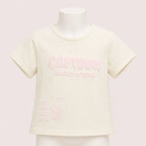 Girls Graphic T-Shirt & Wide Leg Pants Set