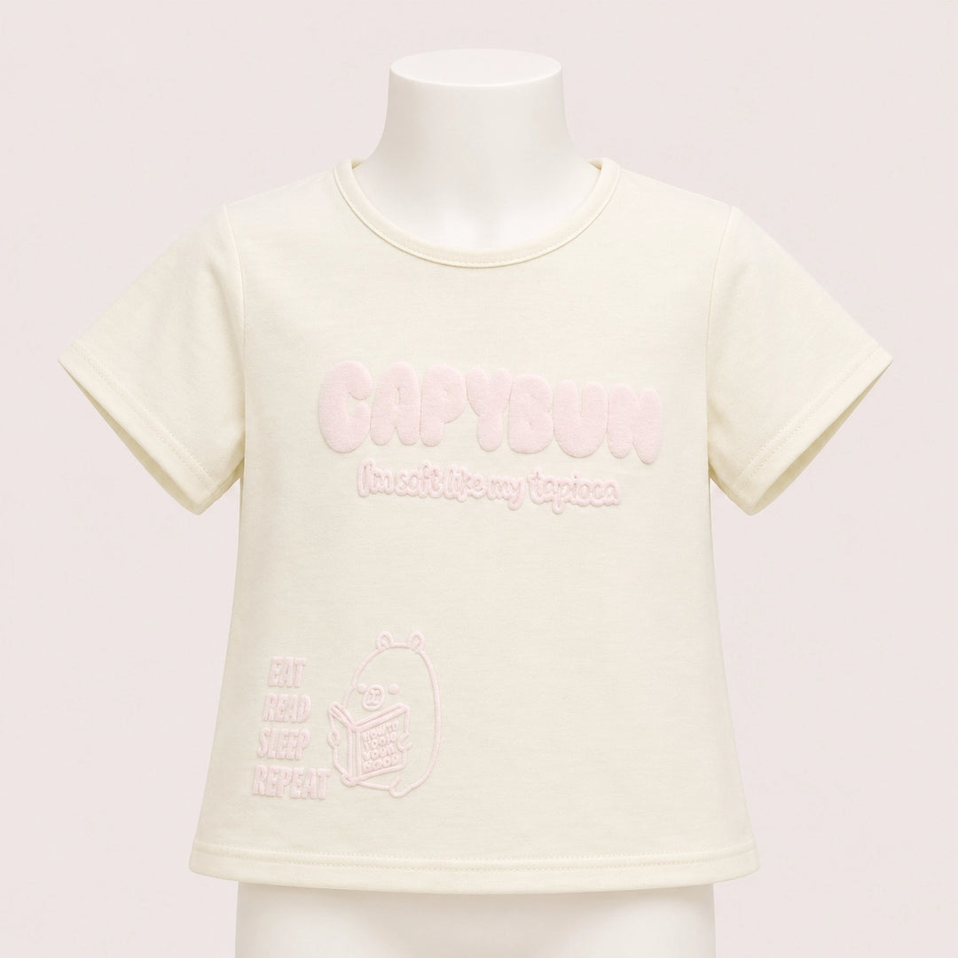 Girls Graphic T-Shirt & Wide Leg Pants Set