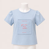 Girls Graphic Patch T-Shirt