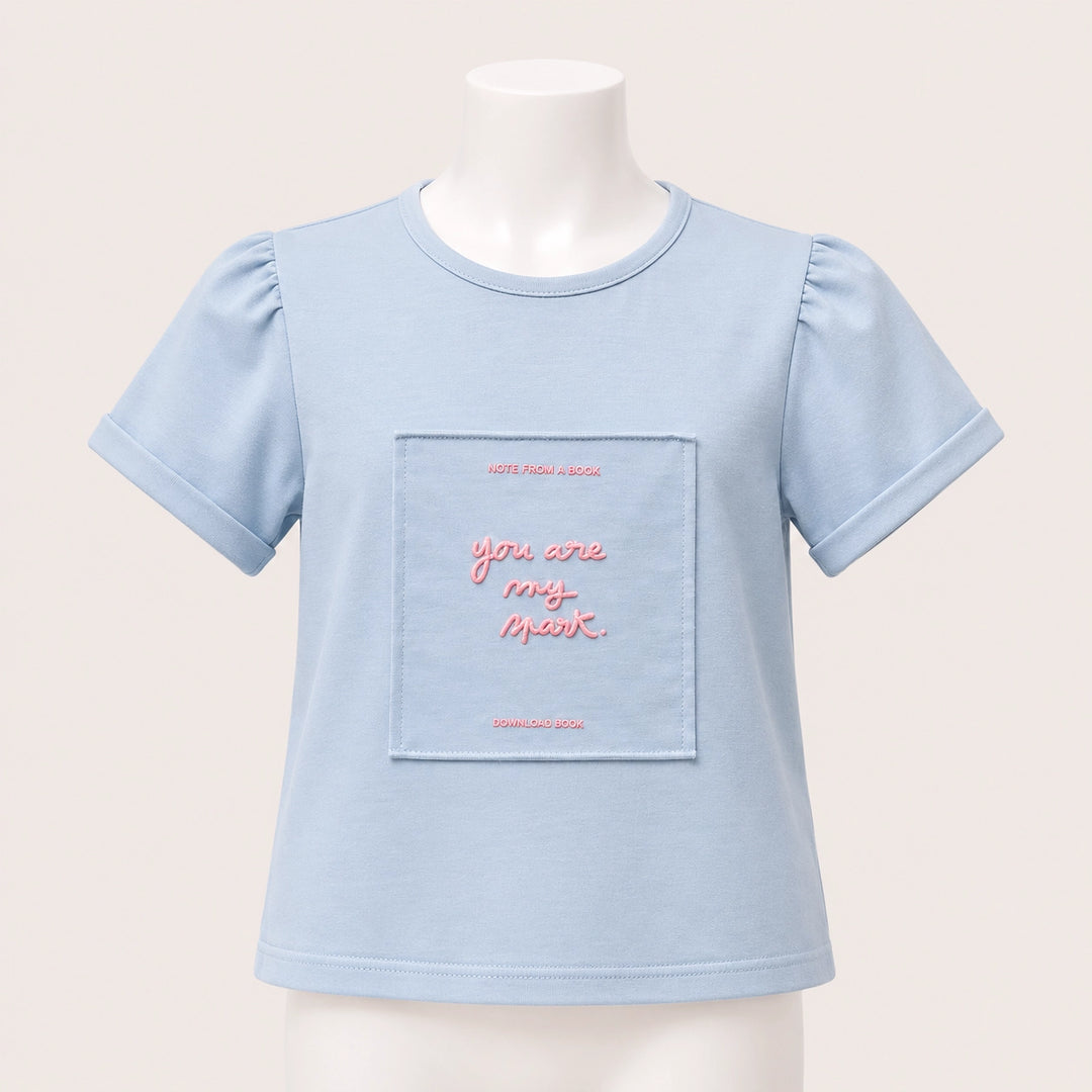 Girls Graphic Patch T-Shirt