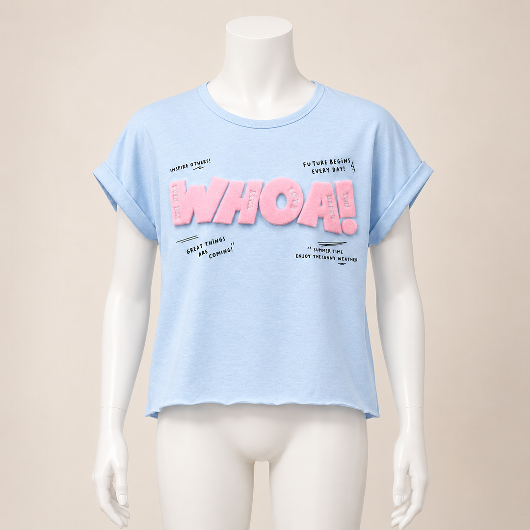 Graphic Text T-Shirt