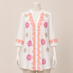 Load image into Gallery viewer, Patterned Detailed Tunic Shirt