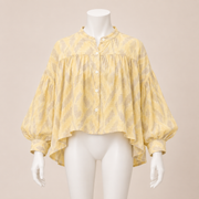 Wild Print Tie Shirt