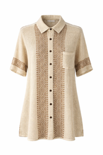 Load image into Gallery viewer, Pattern Button Shirt