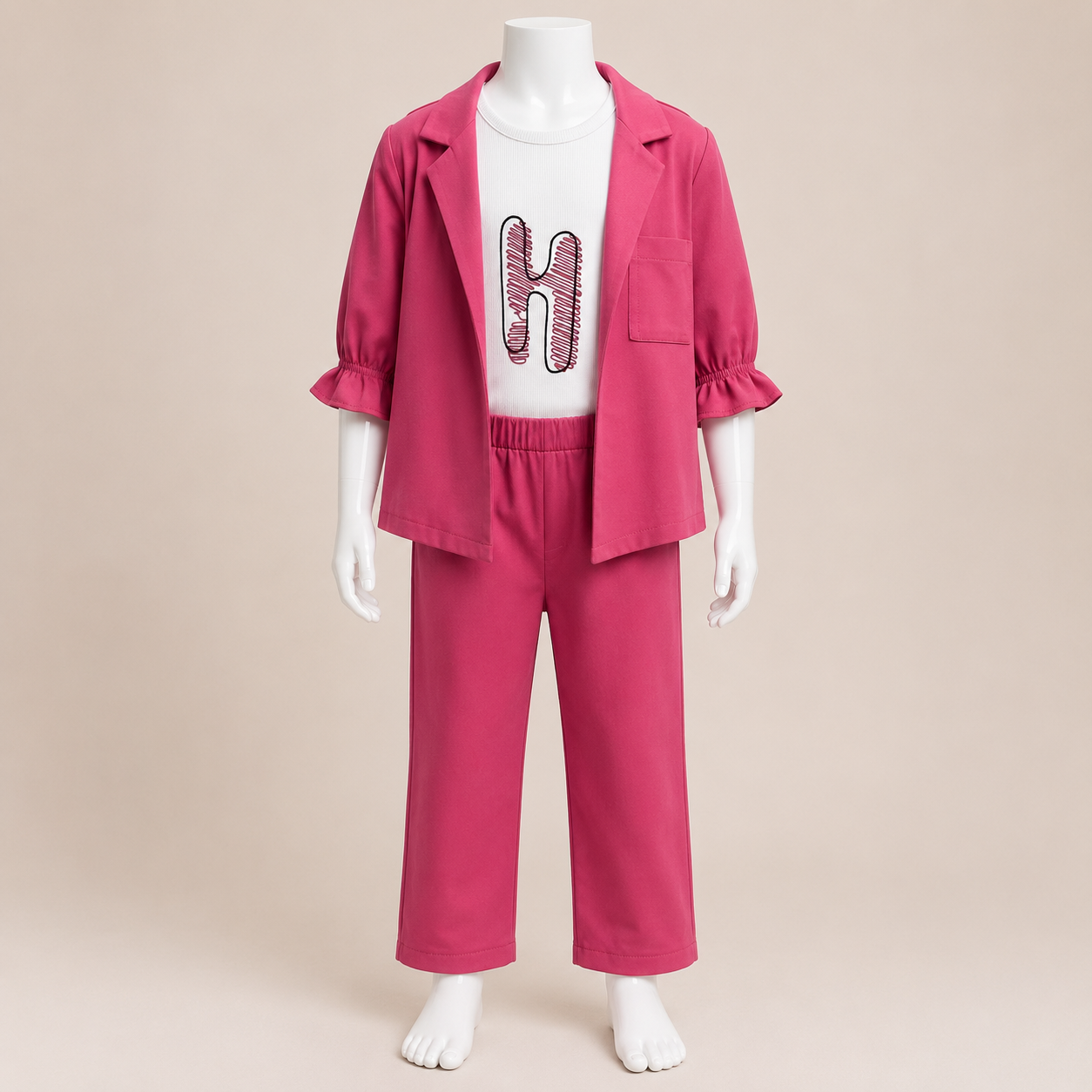 Kids Scuba Fringe Top and Body Set