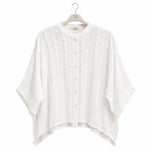 Load image into Gallery viewer, Textured Button Front Blouse