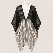 Women Tassel Trim Cardigan