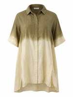 Load image into Gallery viewer, Short Sleeve Dip-Dye Dress