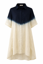 Load image into Gallery viewer, Short Sleeve Dip-Dye Dress