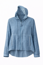 Load image into Gallery viewer, Hooded Zip Jacket
