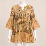 Women Shimmer Tiered Mini Dress