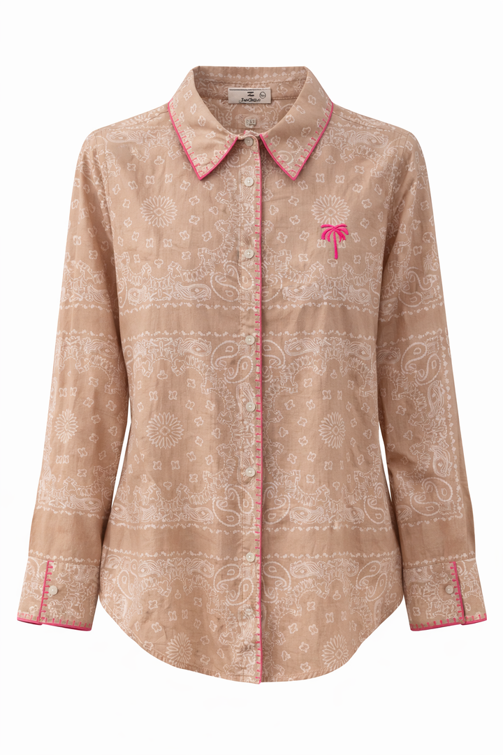 Printed Long Sleeve Shirt