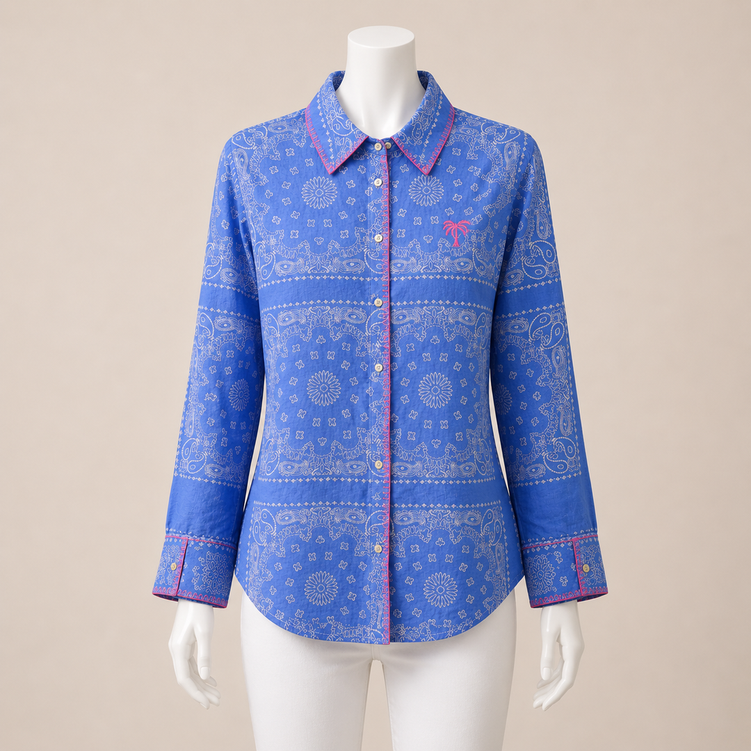 Printed Long Sleeve Shirt