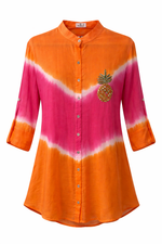 Load image into Gallery viewer, Pineapple Detail Printed Shirt