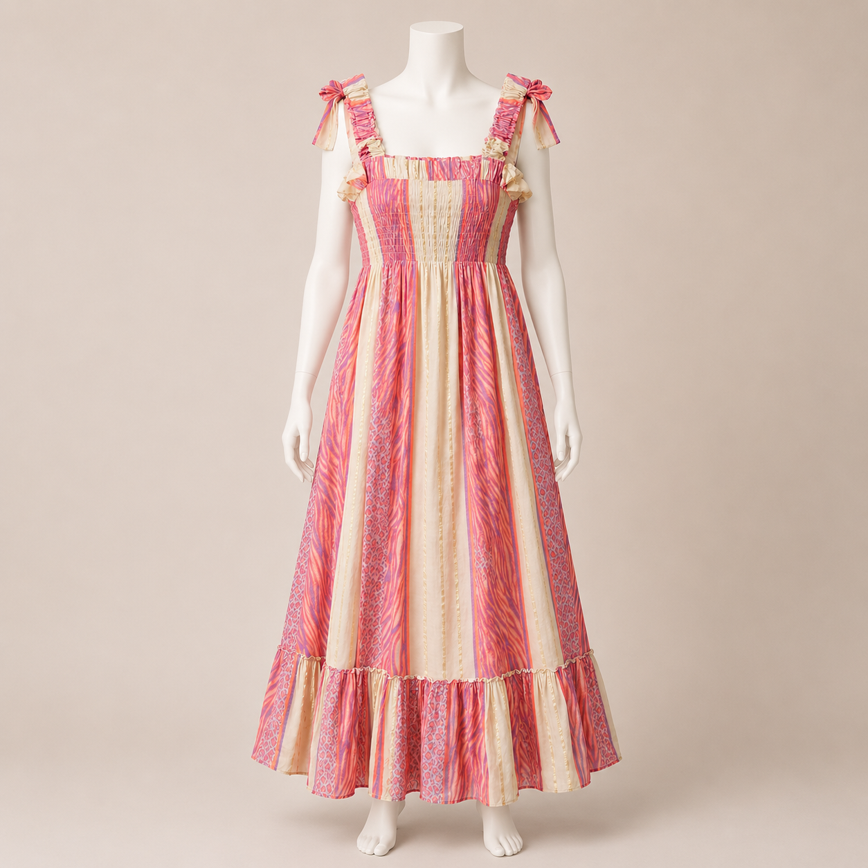 Tie Strap Maxi Dress