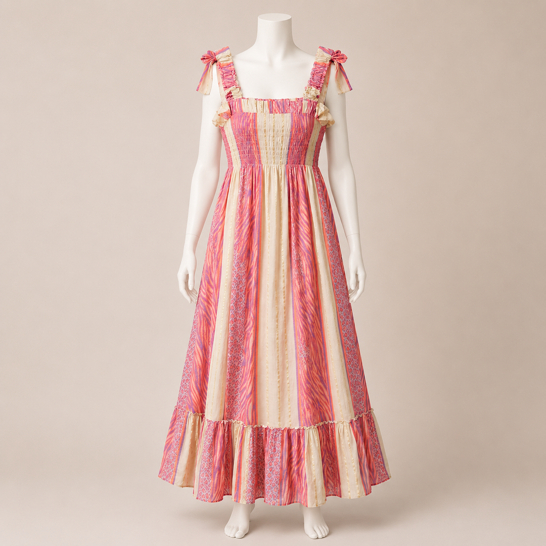 Tie Strap Maxi Dress