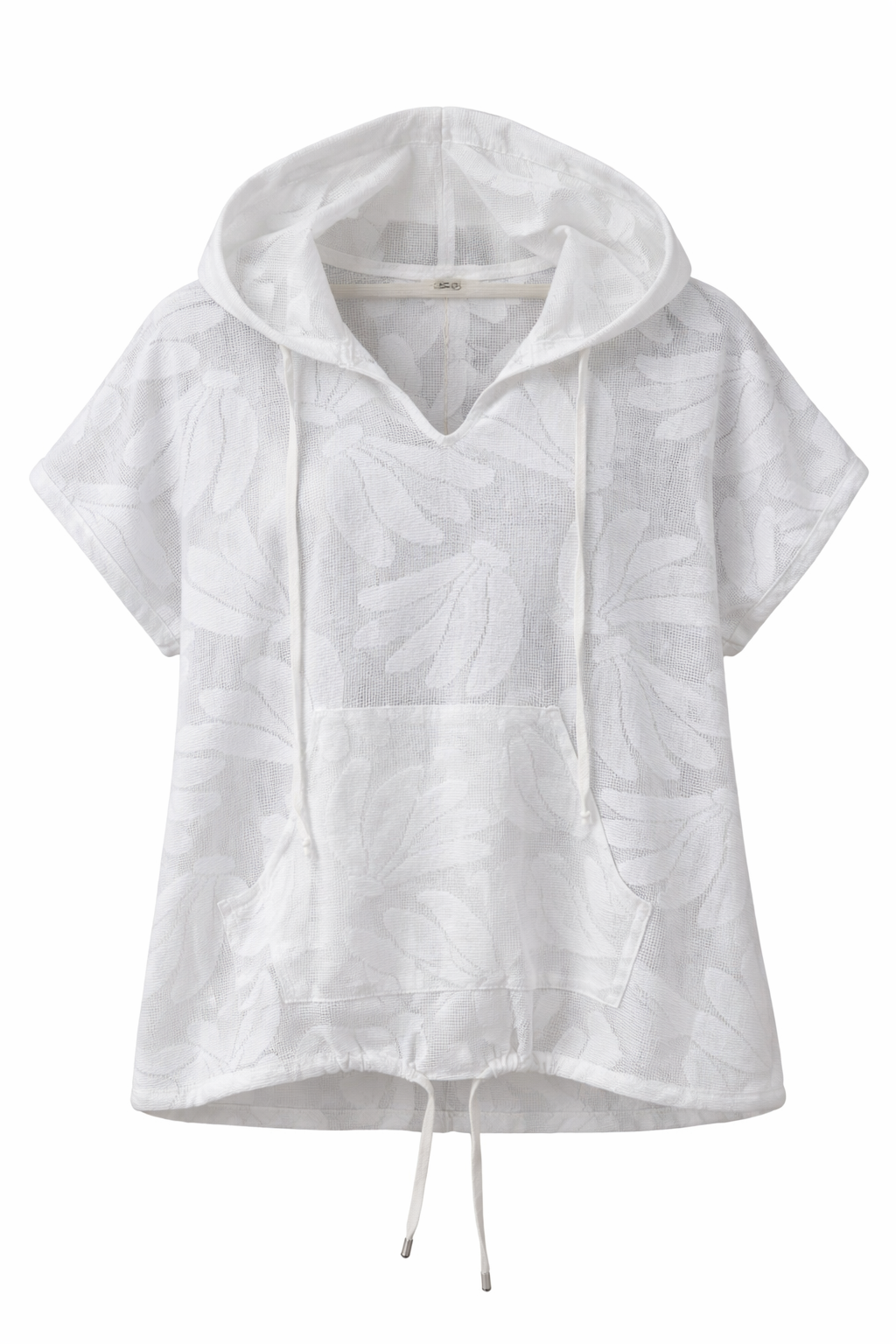 Hooded Short Sleeve Top