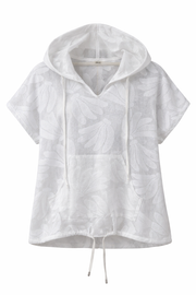 Hooded Short Sleeve Top