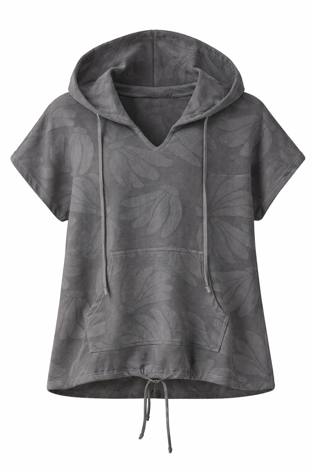 Hooded Short Sleeve Top