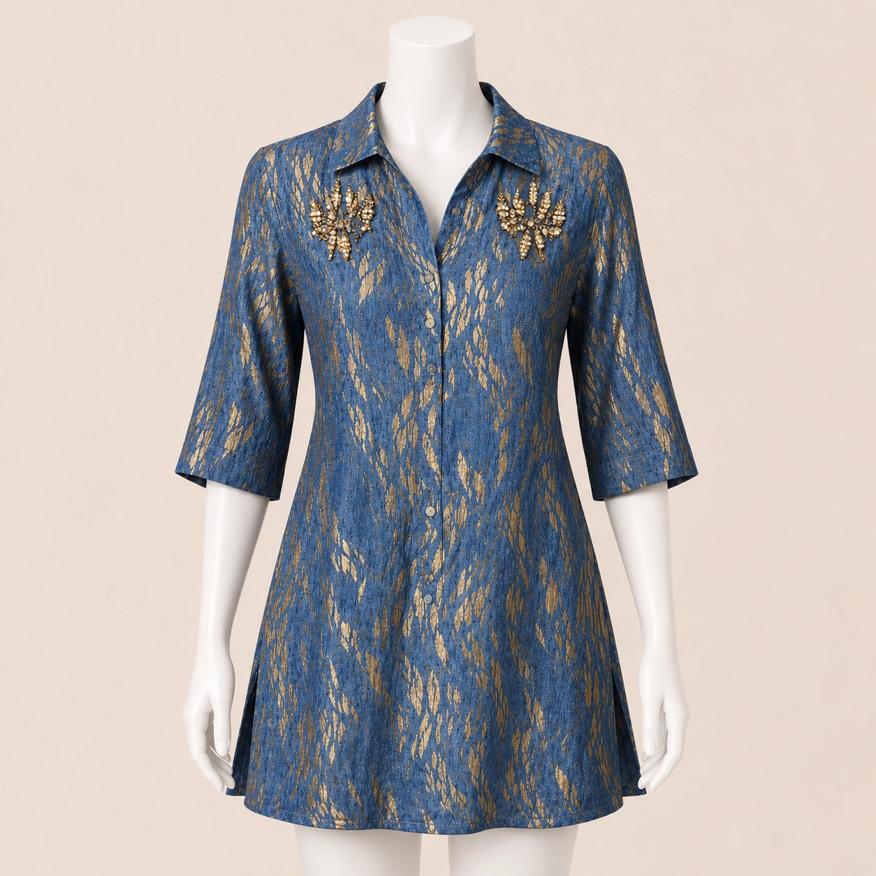 Button Front Tunic