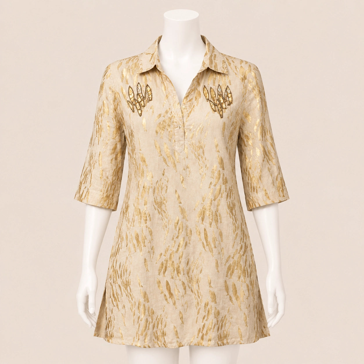 Button Front Tunic