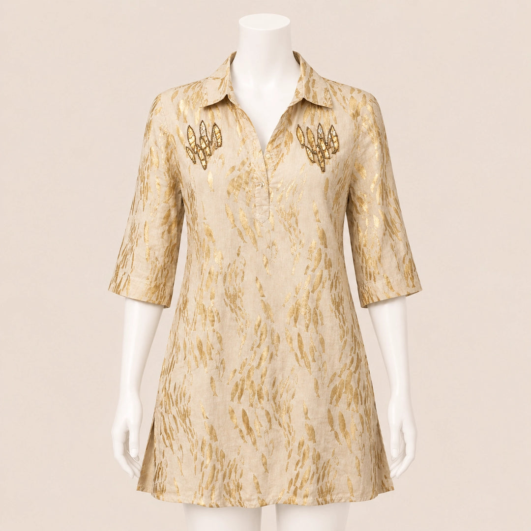 Button Front Tunic