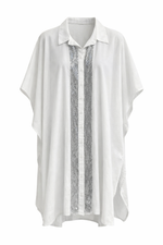Load image into Gallery viewer, Contrast Panel Oversized Shirt