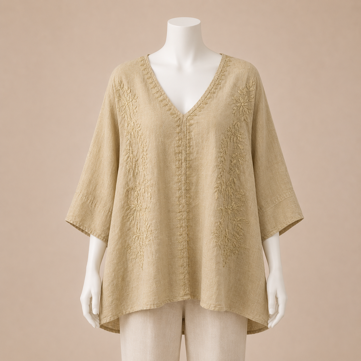 Floral Detail Loose Top