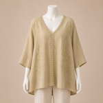 Load image into Gallery viewer, Floral Detail Loose Top