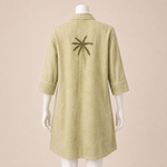 Load image into Gallery viewer, Back Palm Shirt Dress