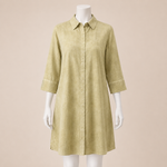 Load image into Gallery viewer, Back Palm Shirt Dress