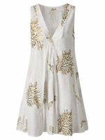 Load image into Gallery viewer, Sleeveless V-Neck dress