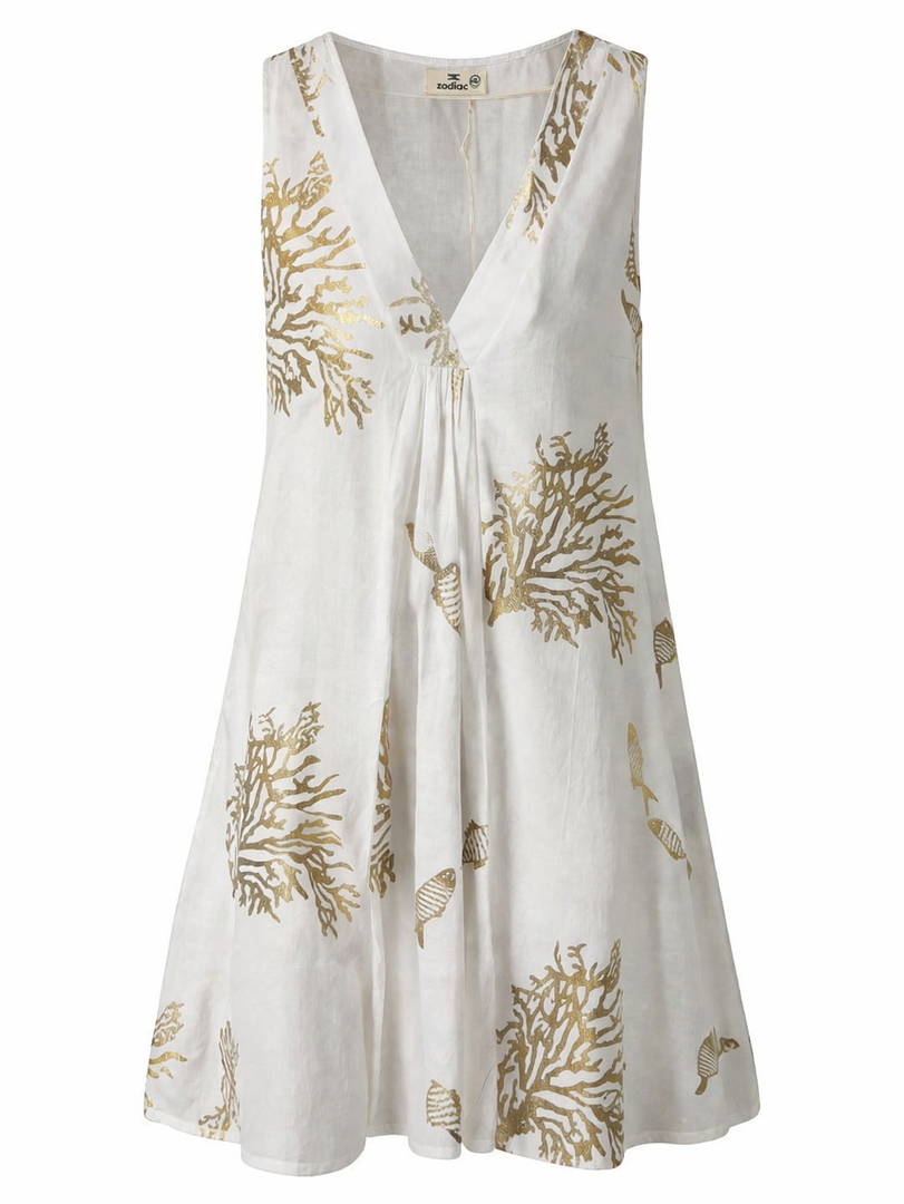 Sleeveless V-Neck dress