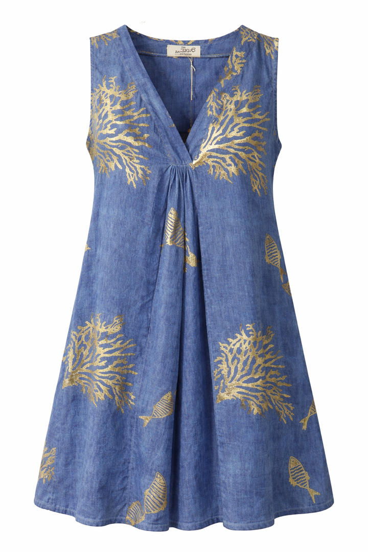 Sleeveless V-Neck dress