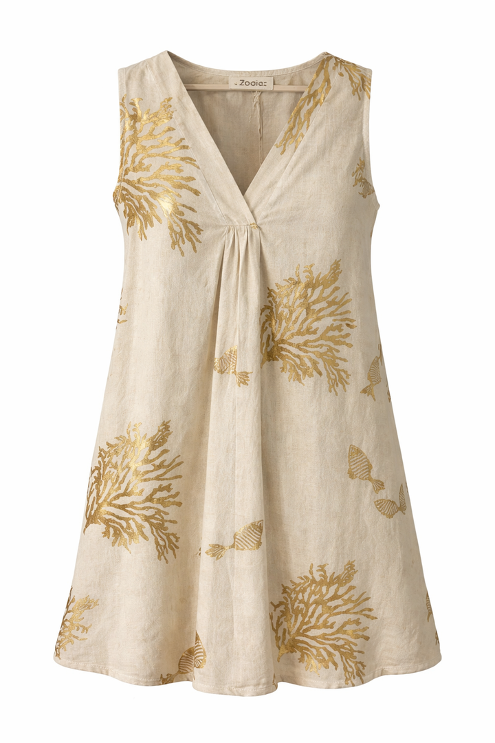 Sleeveless V-Neck dress