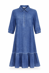 Denim Style Shirt Dress