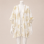 Load image into Gallery viewer, Ruffle Sleeve Tie Front Poncho