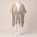 Load image into Gallery viewer, Embroidered Poncho Cover Up